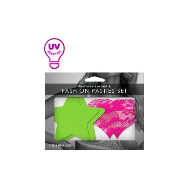 Fantasy Lingerie - Glow - Nipple Covers Set 101