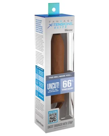 Fantasy X-tensions Elite - Uncut Enhancer with Strap - Tan