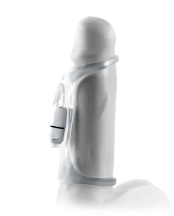 Fantasy X-Tensions Vibrating Cock Sling - Clear