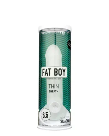 Fat Boy Thin 6.5 in Clear
