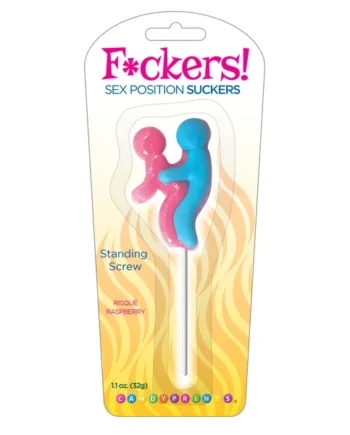 F*Ckers! Sex Position Suckers - Standing Screw - Risque Raspberry