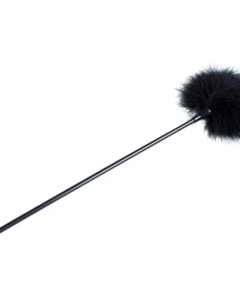 Feather Tickler 40 cm Black