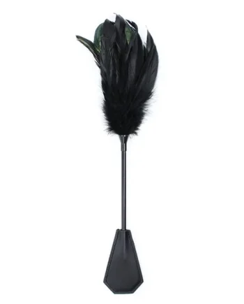 Feather Tickler and Paddle 2 in 1 48 cm Black