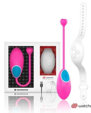 Female sex toys wearwatch egg remote control technology watchme fuchsia/snowy