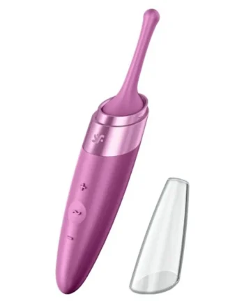 Female vibrator g-spot satisfyer twirling delight purple clitoris stimulator sex toy