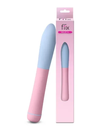 FemmeFunn FFIX Bullet XL Waterproof Slimline Vibrator Light Blue