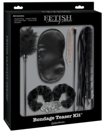 Fetish Fantasy Limited Edition Bondage Teaser Kit – Black