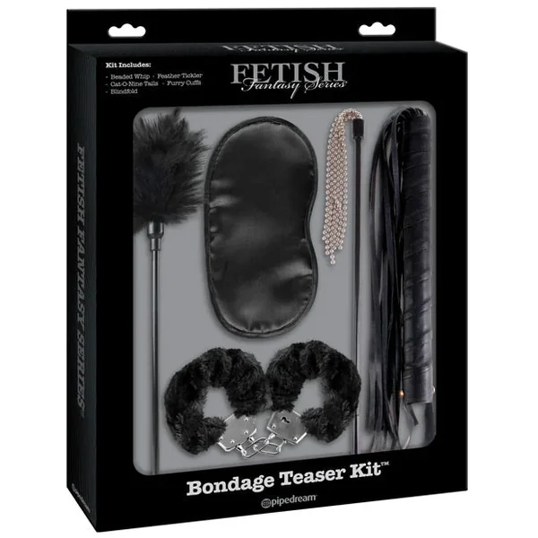 Fetish Fantasy Limited Edition Bondage Teaser Kit – Black