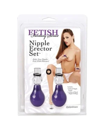 Fetish Fantasy Nipple Erector Set - Purple