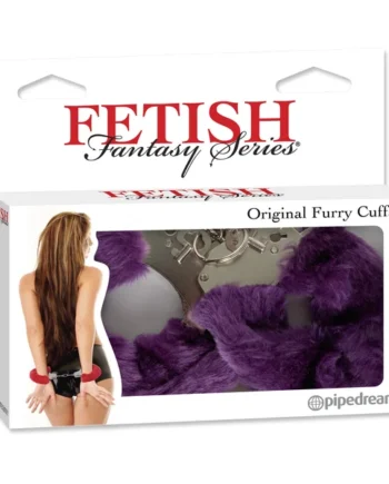 FETISH FANTASY ORIGINAL FURRY HANDCUFFS-PURPLE