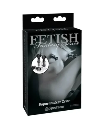 Fetish Fantasy Series Limited Edition Super Suckers Trio Clear/Black