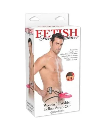 Fetish Fantasy Wonderful Wabbit Hollow Strap-on - Pink