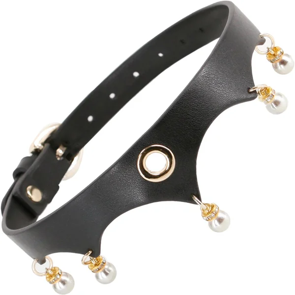 FETISH & FASHION JEZEBEL COLLAR BLACK