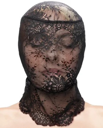 Fetish & Fashion Lace Hood