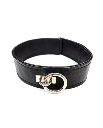 Fetish Play Vegan Leather Collar
