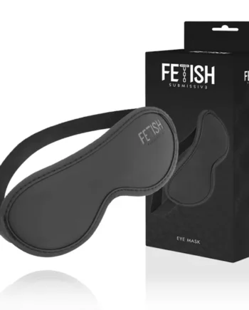 FETISH SUBMISSIVE - VEGAN LEATHER MASK II WITH NOPRENE LINING