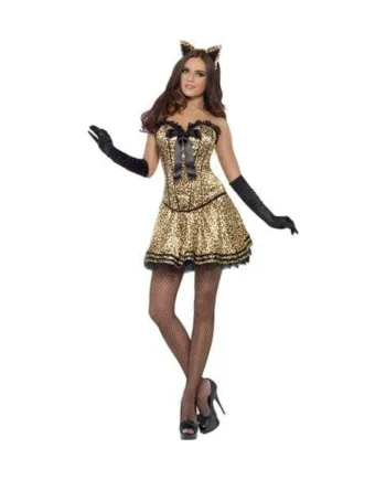 Fever Boutique Kitty Costume - Medium