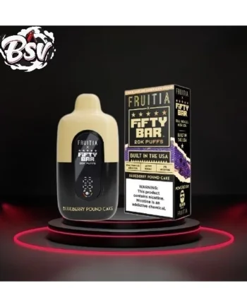 Fifty Bar 20k Disposable 5pk Blueberry Pound Cake