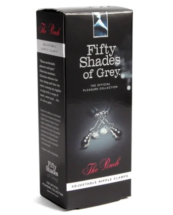 FIFTY SHADES ADJUSTABLE NIPPLE CLAMPS