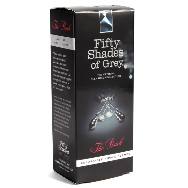 FIFTY SHADES ADJUSTABLE NIPPLE CLAMPS