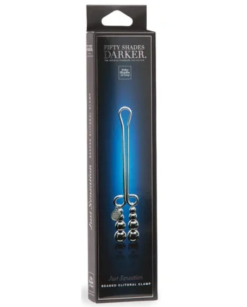 Fifty Shades Darker Just Sensation Beaded Clitoral Clamp