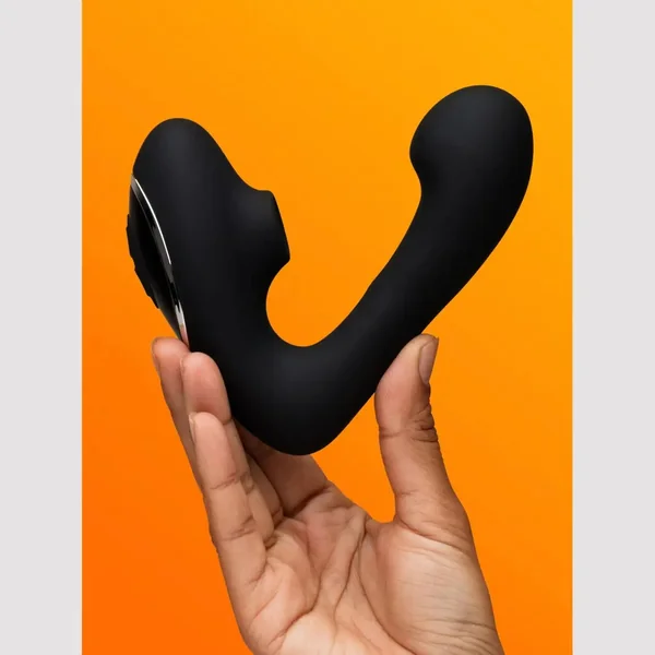 Fifty Shades of Grey Greedy Girl Duet Dual Stimulator with Clitoral Suction