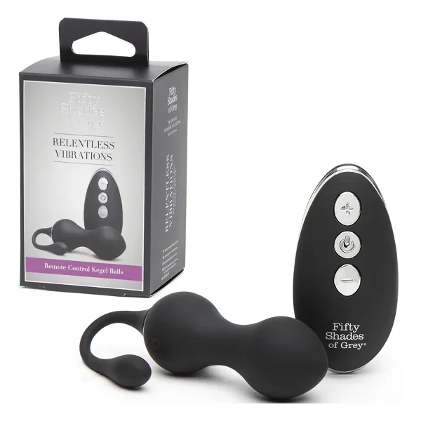 Fifty Shades of Grey Relentless Vibrations Remote Kegel Balls