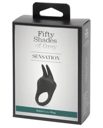Fifty Shades of Grey Sensation Rechargeable Vibrating Rabbit Love Ring