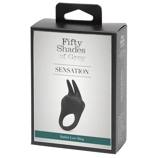 Fifty Shades of Grey Sensation Rechargeable Vibrating Rabbit Love Ring