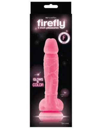 Firefly 5 Inch Silicone Glowing Dildo