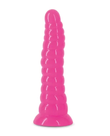 Firefly Nymph Glow In The Dark Ribbed Dildo