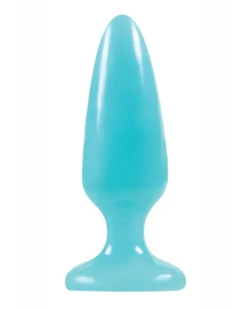 Firefly Pleasure Plug Butt Plug Glow In The Dark – Blue
