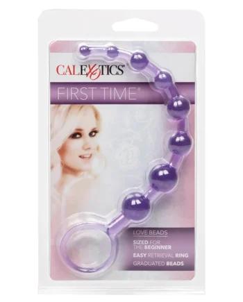 First Time Love Beads - Purple