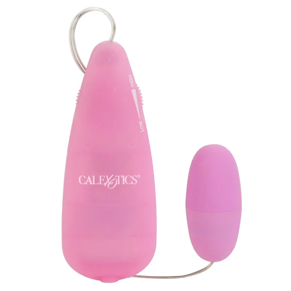 First Time Satin Teaser Egg Vibrator - Pink