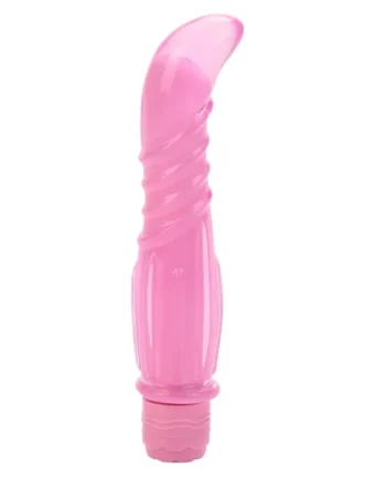 First Time Softee Pleaser Vibrator With Spiral G-Spot Sleeve