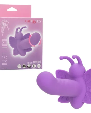 FIRST TIME VIBE ROTATING VENUS BUTTERFLY RECHARGEABLE
