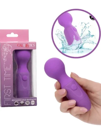 First-Time Rechargeable MassagerSilicone Multi-Function Travel-Lock Vibrator