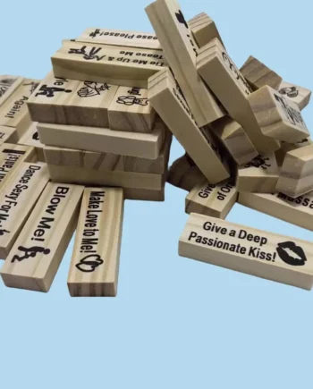 Five Versions To Choose From 48pcs Couple Flirting Block Game Fun Dating Night Games Adult Party Entertainment SM Product with