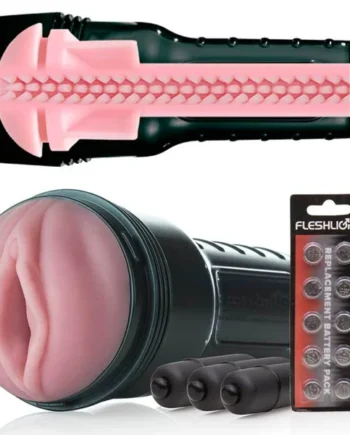 Fleshlight Pink Lady Vibro Vibrating Male Masturbator