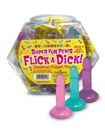 Flick A Dick, Fidget Toy Fish Bowl 24pc