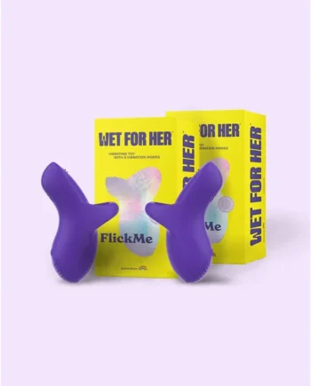 FlickMe Duo - Rechargeable Finger Ring Vibrators