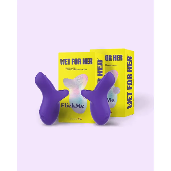 FlickMe Duo - Rechargeable Finger Ring Vibrators