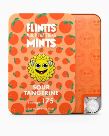 Flintts Mouth Watering Mints Sour Tangerine - F-Strength 175