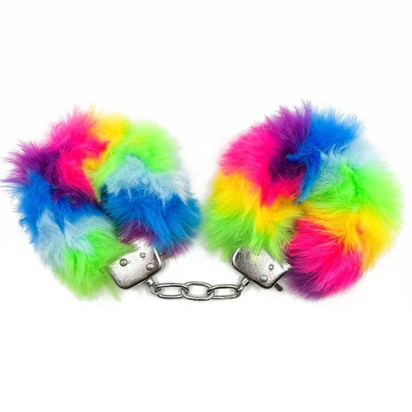Fluffy Metal Handcuffs