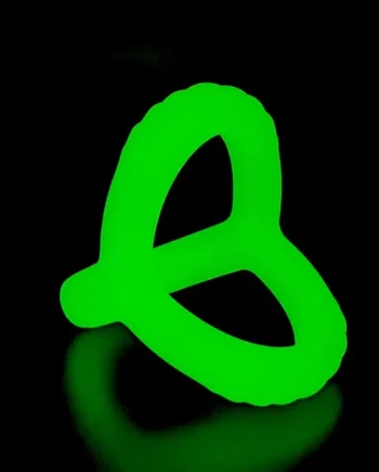 Fluorescence Reusable Silicone Cock Ring