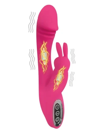Flutters 10X G-Spot Rabbit Silicone Vibrator