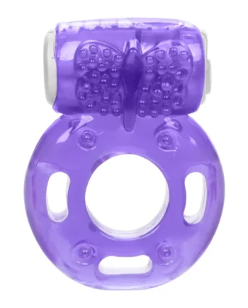 Foil Pack Vibrating Ring - Purple