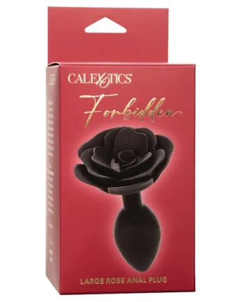Forbidden Large Rose Anal Plug