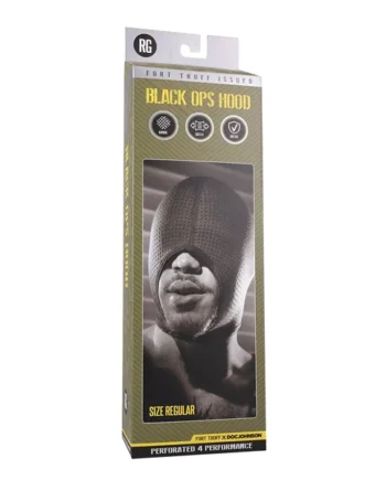 Fort Troff Black Ops Hood - Regular, Black