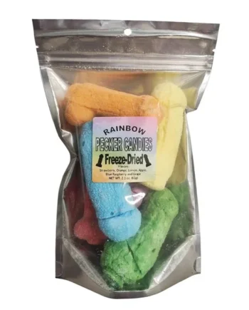 Freeze Dried Rainbow Pecker Candy Pack